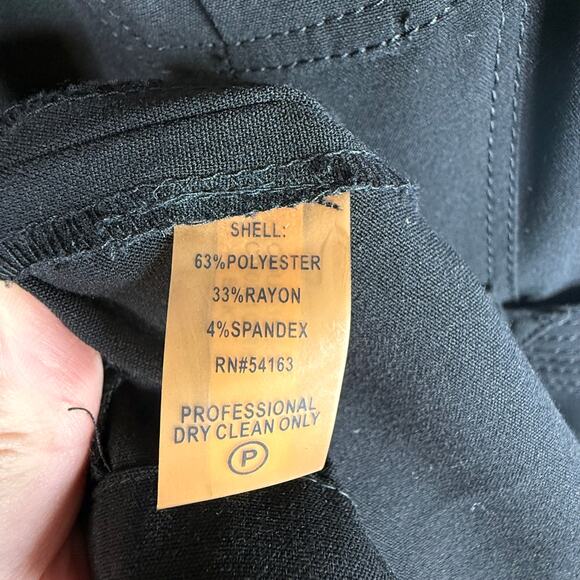 Calvin Klein Black Belted Utility Dress 4 - Picture 8 of 8